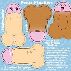 Penis Plushies - Phalexander & Pedro