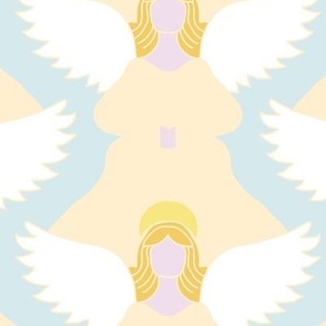 Angel Ladies in Pastel Colors