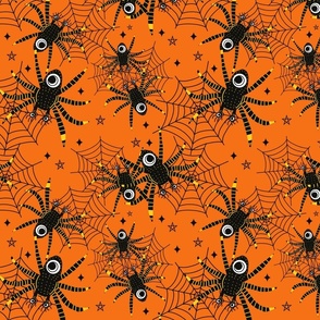 Halloween Spider Orange