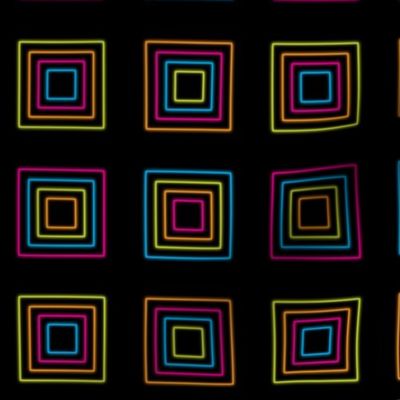 Neon Squares