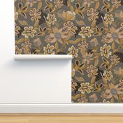 Wildly_Floral earth tones XL