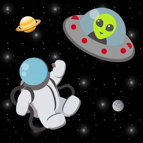 Unexpected Friends in Outer Space! 