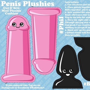 Penis Plushies - Phil and buddy
