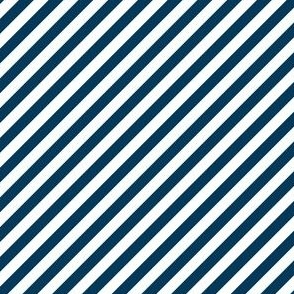 DIAGONAL CANDY STRIPE  NAVY AND WHITE copy