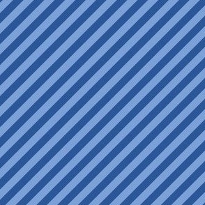 DIAGONAL CANDY STRIPE  COBALT  AND CORNFLOWER copy