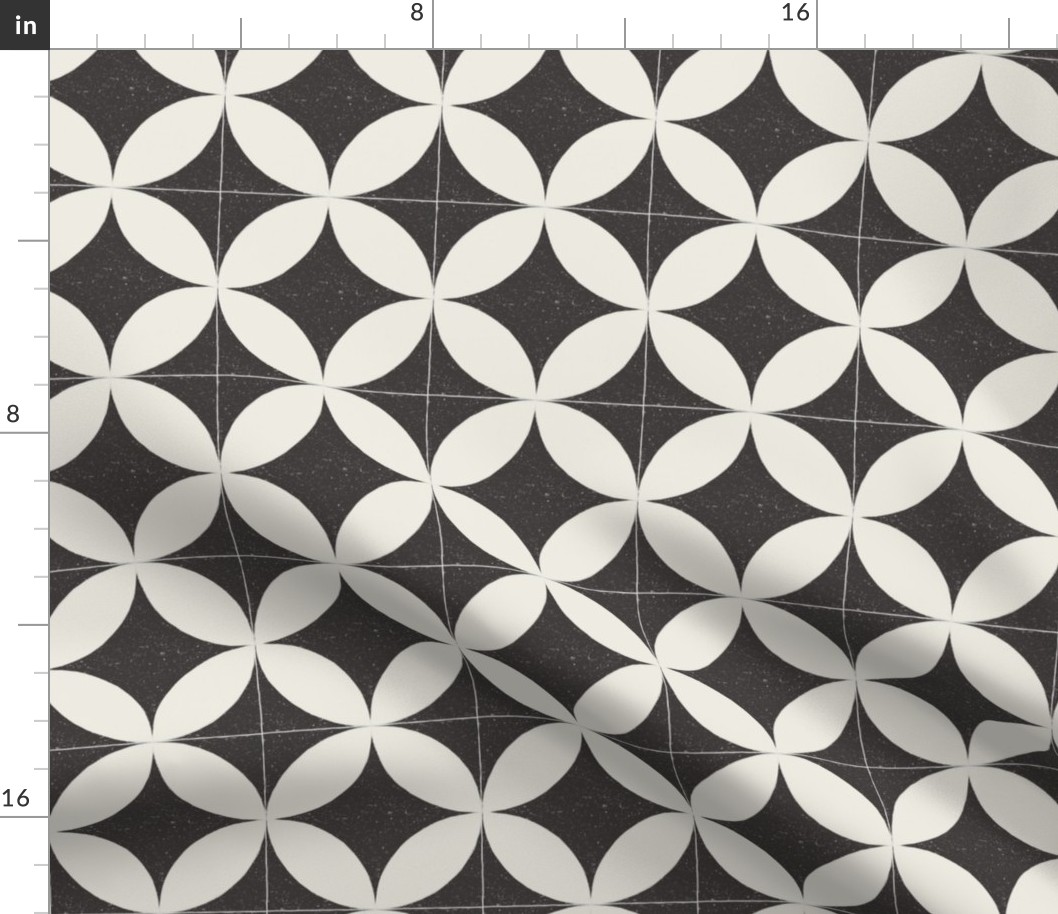 Black and White Tile