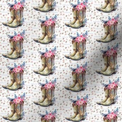 Cowgirl Boots Wild and Free / Micro