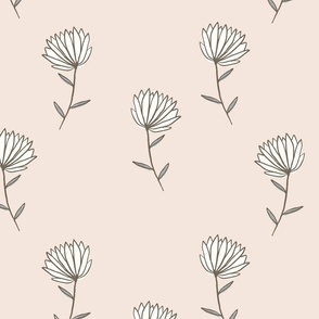 Solo Light Pink Floral