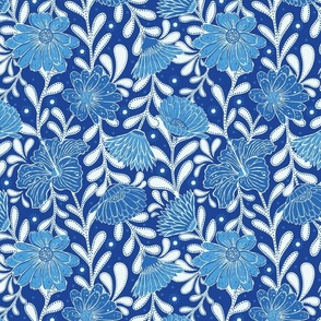 bohemian floral-medium scale-blue