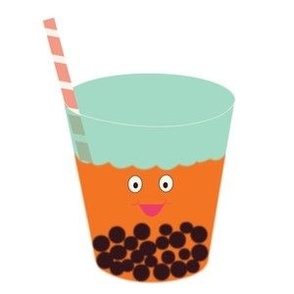 Boba Face Pink