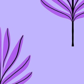 Fantasy palm - bright lavender