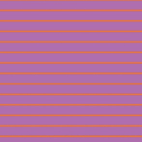 Purple and Orange Stripes