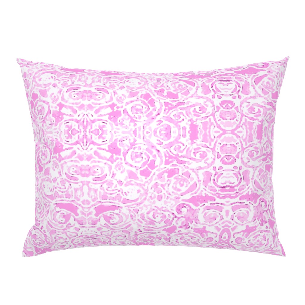 24" Caprice Magenta; Abstract NuVo Damask