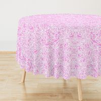 24" LARGE Caprice Magenta; Abstract NuVo Damask