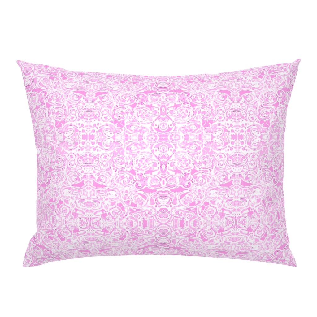 12" Caprice Magenta; Abstract NuVo Damask