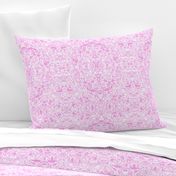 12" Caprice Magenta; Abstract NuVo Damask