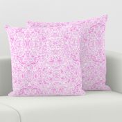 12" Caprice Magenta; Abstract NuVo Damask