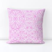 12" Caprice Magenta; Abstract NuVo Damask