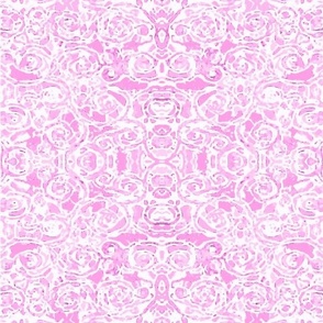 12" Caprice Magenta; Abstract NuVo Damask