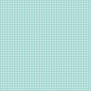 Gingham turquoise classic baby cute pattern old style modern new
