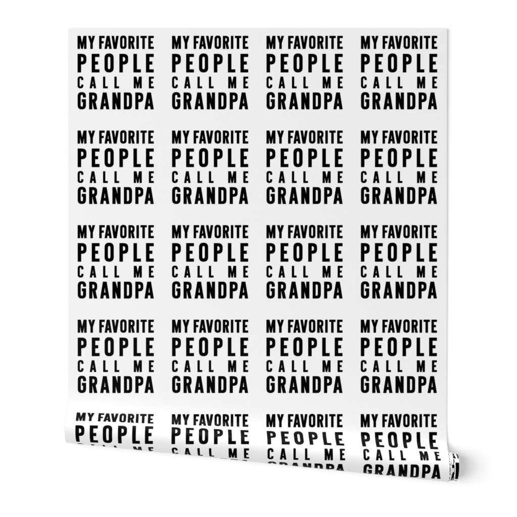 my favorite people call me grandpa 9 inch - art for mom