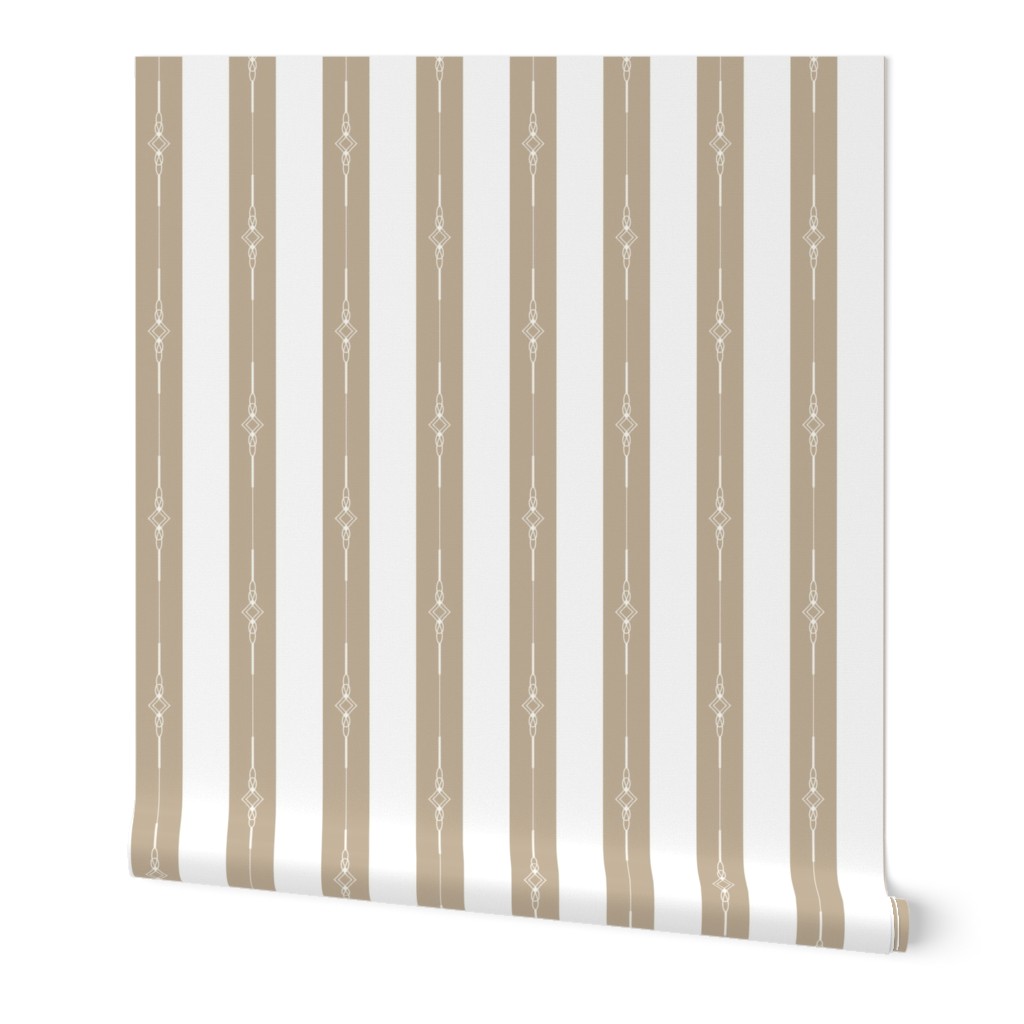 SUBURBAN STRIPE - SUBURBAN KITCHEN COLLECTION (TOAST)