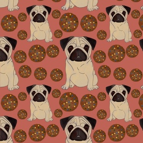 Mops Fabric, Wallpaper and Home Decor | Spoonflower