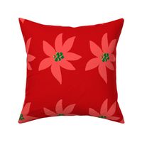 Poinsettia - Poppy Red and Coral