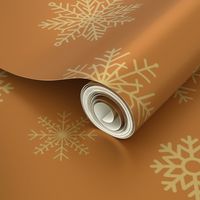 neutral snowflakes fabric - boho neutral fabric