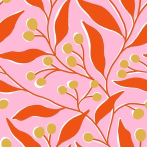 Malin (orange and pink)