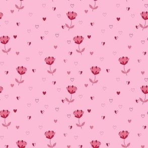 Sweet Valentine Florals - Pink