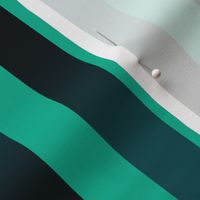 GRST5 - Checked Gradient Stripes in Teal Green Tones - Wide Stripes