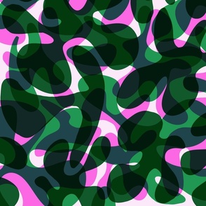 Green & Pink - The Coolest Camo