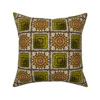 Floral Square Crochet | Sunflowers