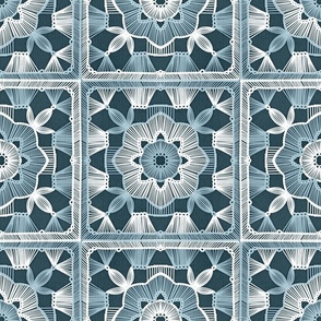 Crystal_Crochet_Doily muted blue