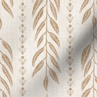 Willow Sweetheart Stripe, Camel 