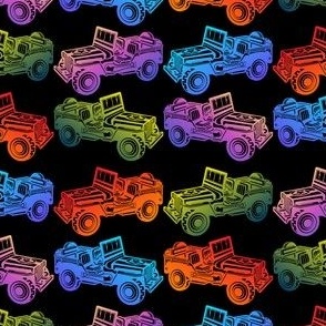 jeep multi colors
