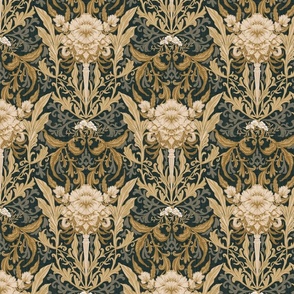 Victorian Damask - Medium Scale