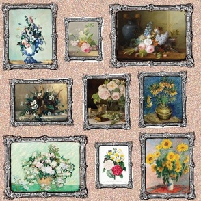 Classic Art - Floral Gallery Wall