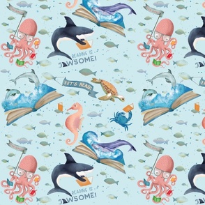 Spoonflower.Ocean.Lg Blue