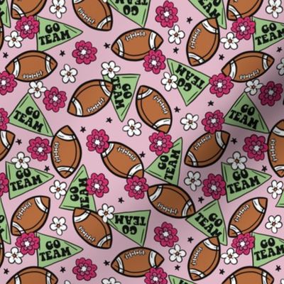 Girly Football Bright 