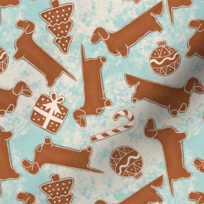 Gingerbread Dachshunds (Medium)