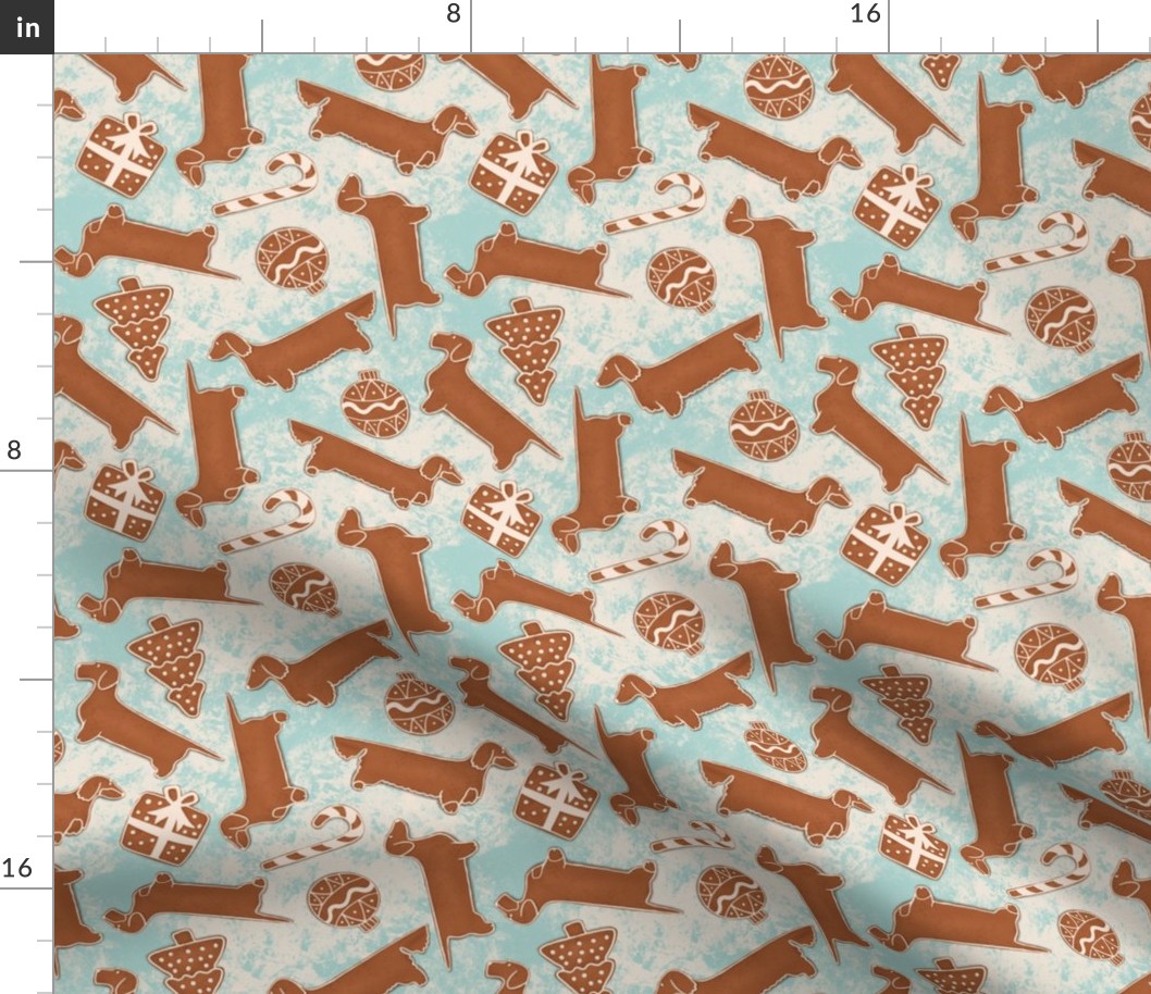 Gingerbread Dachshunds (Medium)