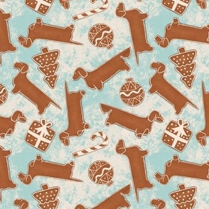 Gingerbread Dachshunds (Small)