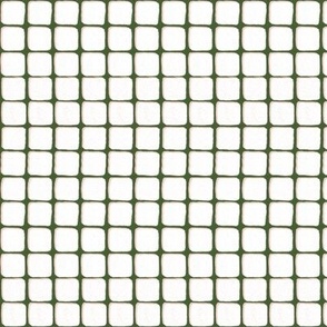 Shadowed Square Grid on Dark Green