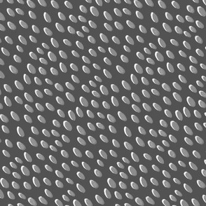 Shades of Grey - shaded polka dots