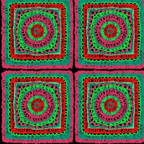 Crochet Bright Square