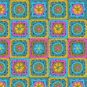 Granny Square Crochet - Medium