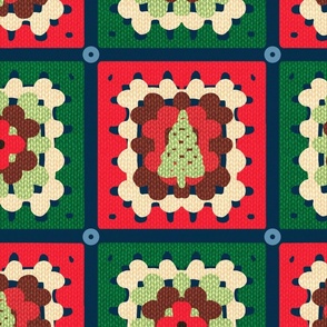 Christmas Granny Crochet 