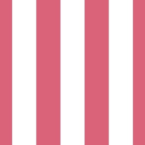 Large Nantucket Red and White Cabana Tent Stripes